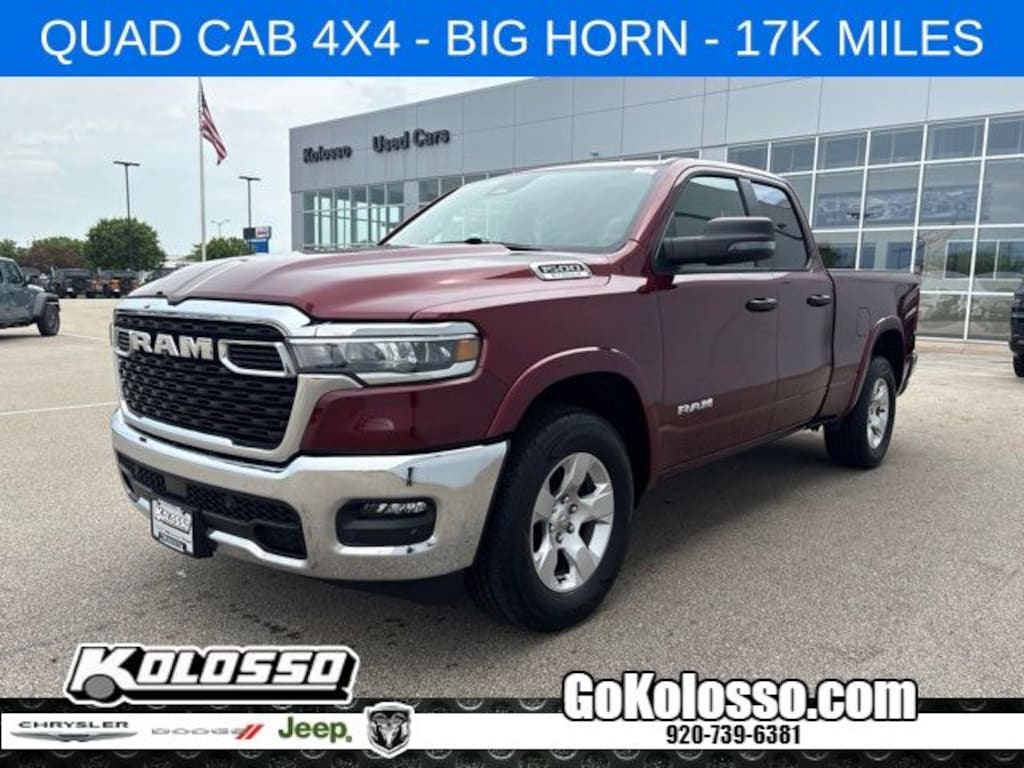 Used 2025 Ram 1500 Big Horn Quad Cab 4x4 Truck