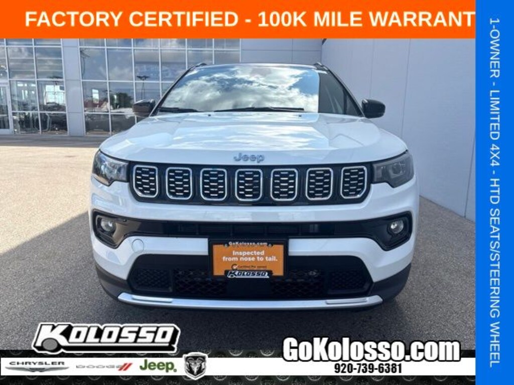 Certified 2025 Jeep Compass Limited SUV