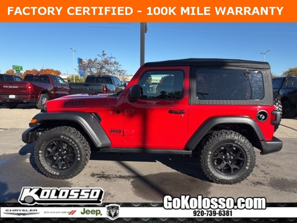 Used 2022 Jeep Wrangler Willys SUV
