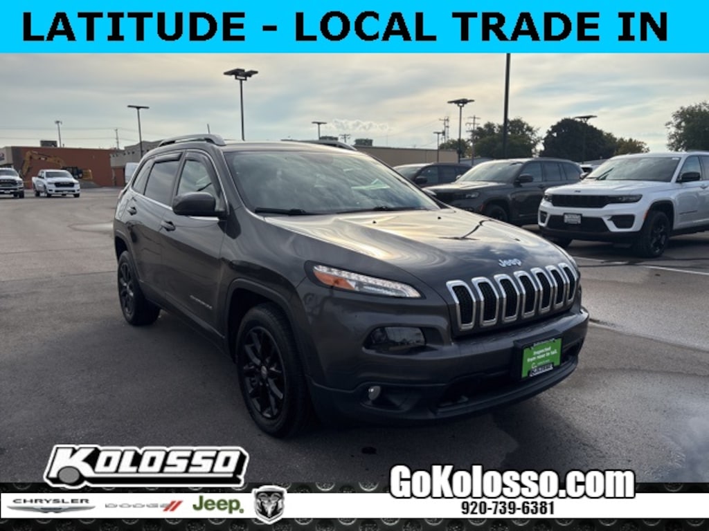 Certified 2017 Jeep Cherokee Latitude SUV