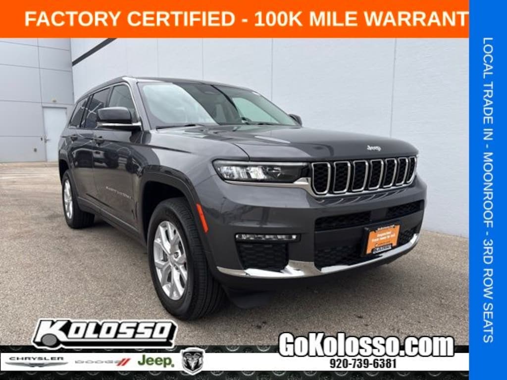 Certified 2023 Jeep Grand Cherokee L Limited SUV