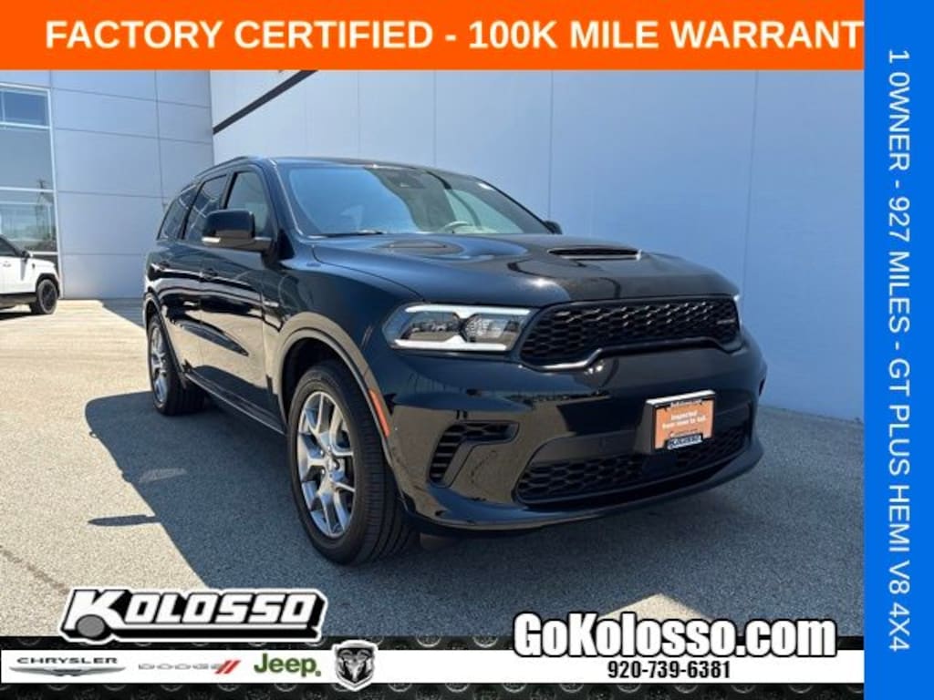 Certified 2026 Dodge Durango GT Plus Hemi V8 SUV
