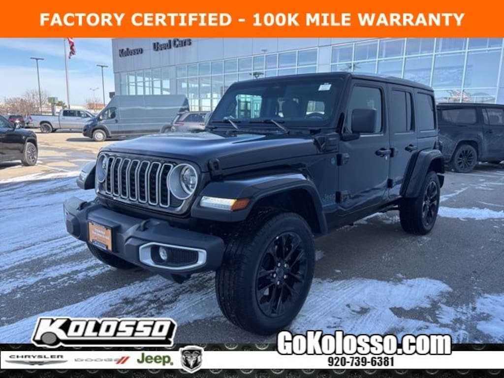 Certified 2025 Jeep Wrangler Sahara 4xe SUV