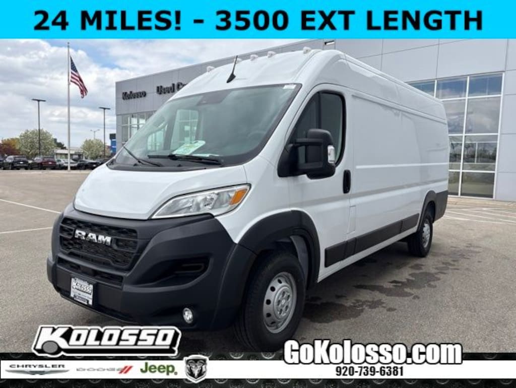 Used 2023 Ram Promaster 3500 High Roof Cargo Van
