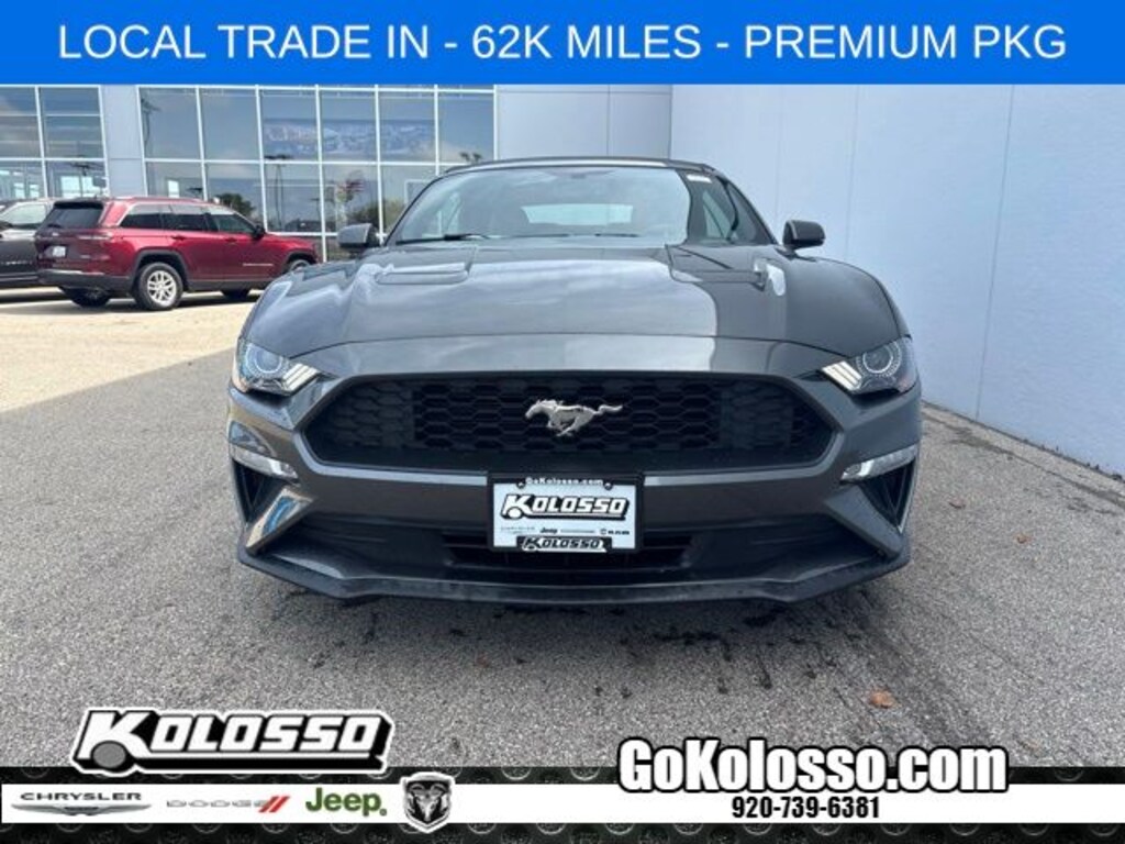 Used 2018 Ford Mustang Ecoboost Premium Convertible