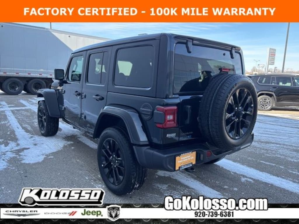 Certified 2025 Jeep Wrangler Sahara 4xe SUV