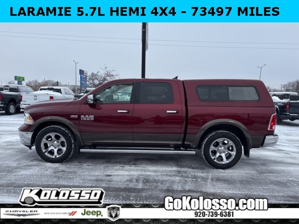 Certified 2018 Ram 1500 Laramie Truck