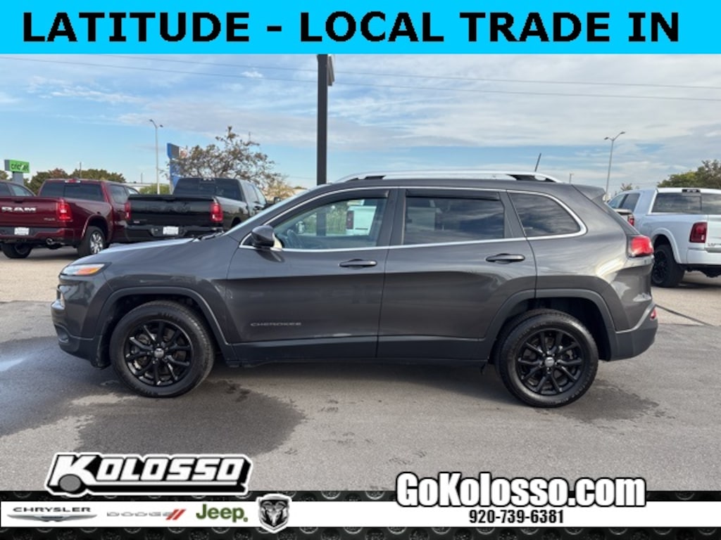 Certified 2017 Jeep Cherokee Latitude SUV