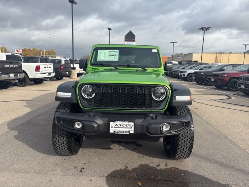 New 2026 Jeep Wrangler 4-DOOR WILLYS Sport Utility