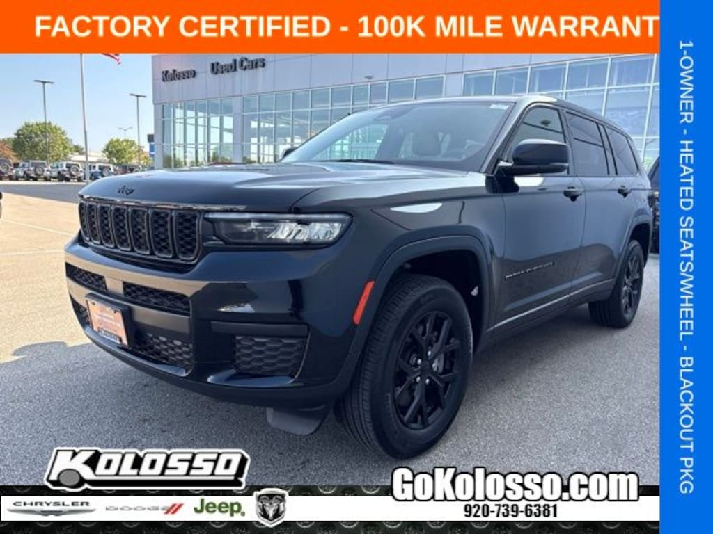 Certified 2025 Jeep Grand Cherokee L Altitude SUV