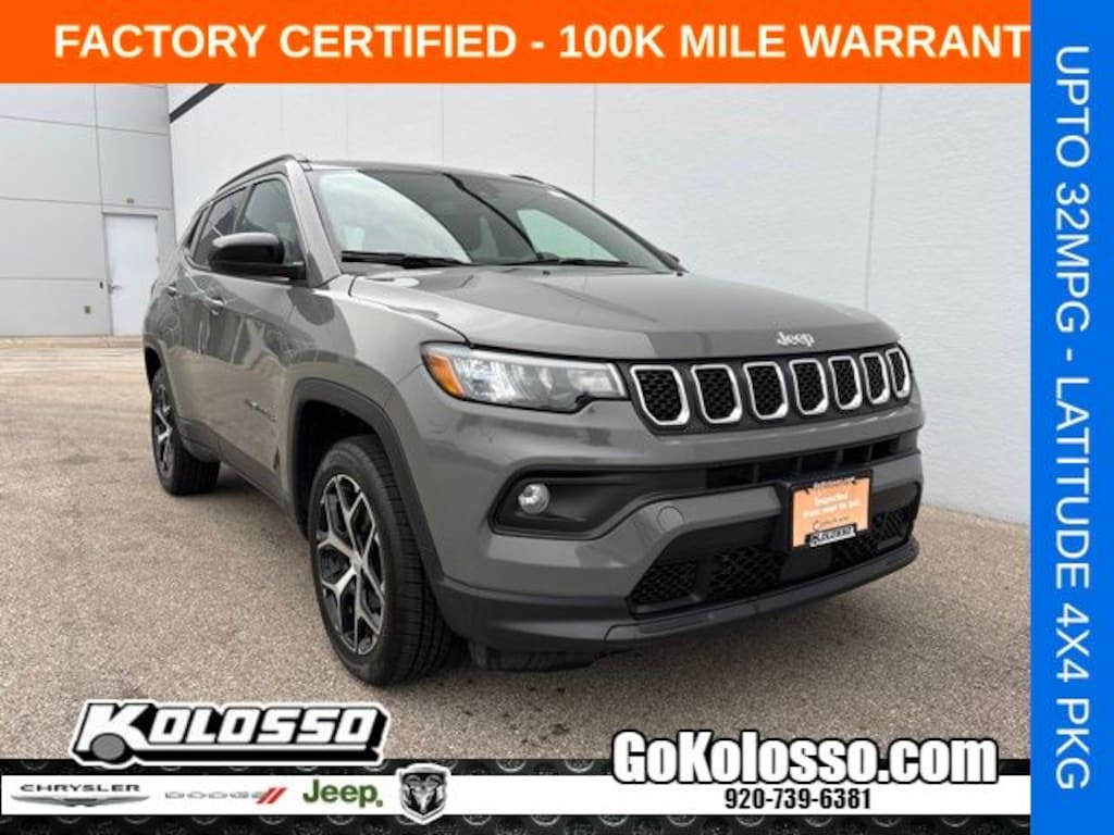 Certified 2024 Jeep Compass Latitude SUV
