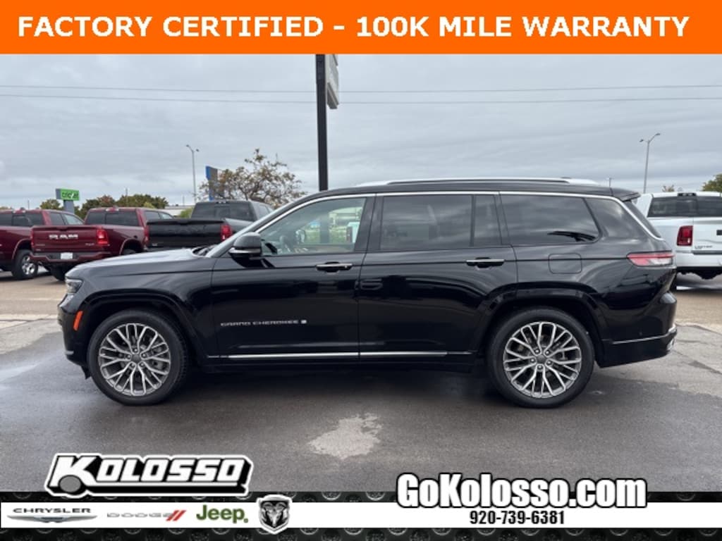 Certified 2023 Jeep Grand Cherokee L V8 Summit Reserve 4x4 SUV