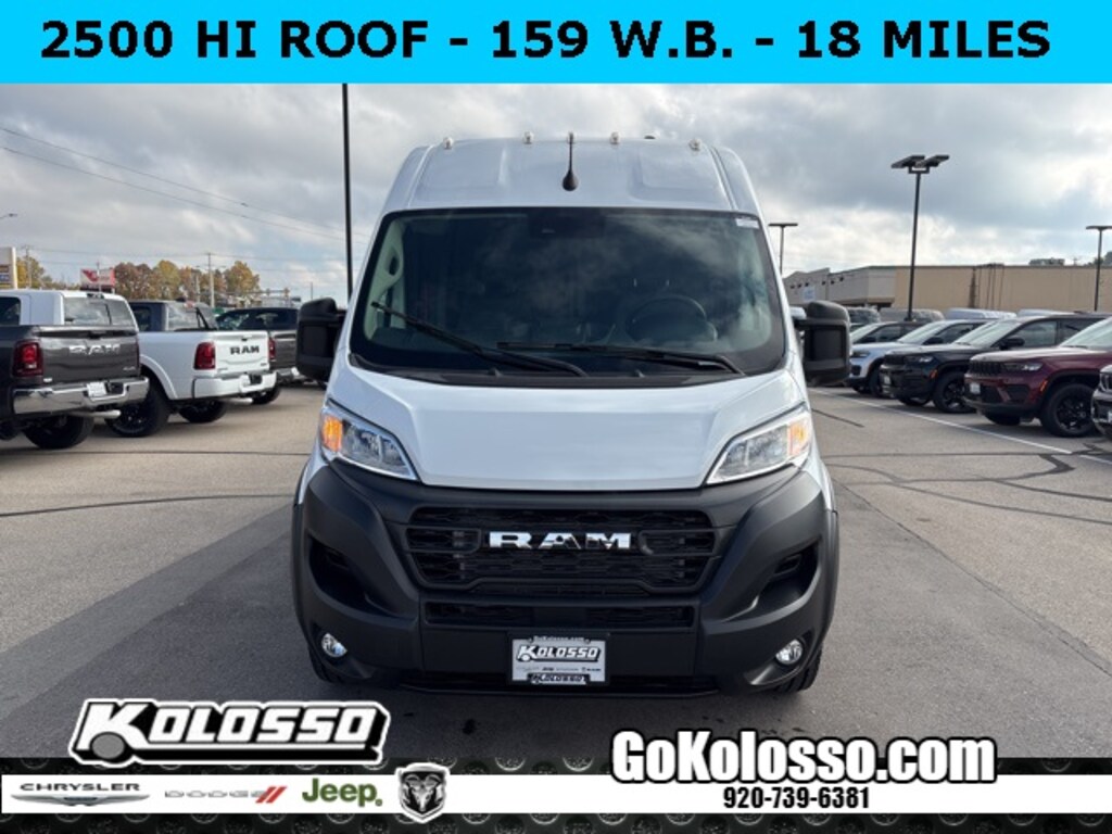 Used 2025 Ram Promaster 2500 High Roof Cargo Van