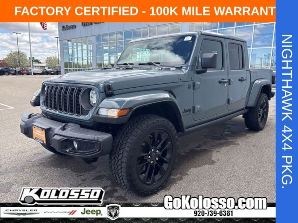 Used 2025 Jeep Gladiator Nighthawk Truck