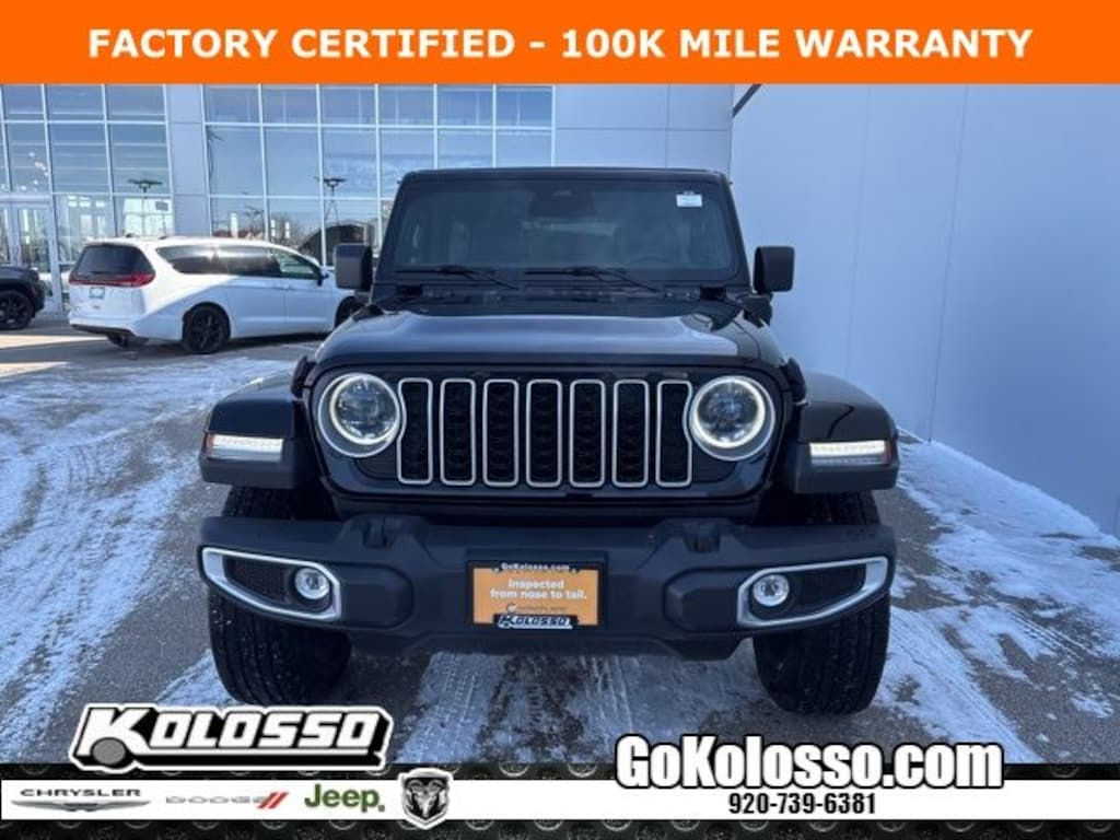 Certified 2025 Jeep Wrangler Sahara 4xe SUV