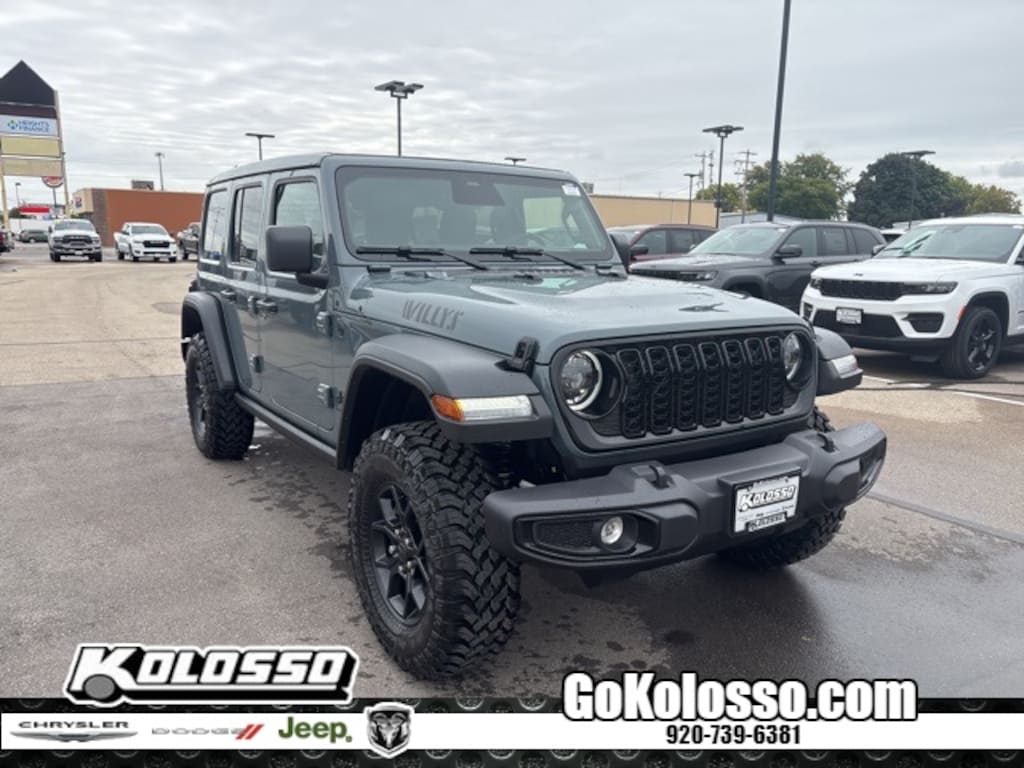 New 2026 Jeep Wrangler 4-DOOR WILLYS Sport Utility