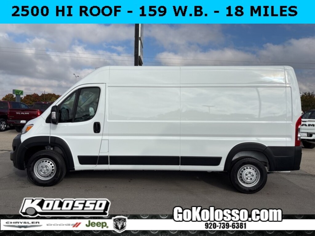 Used 2025 Ram Promaster 2500 High Roof Cargo Van