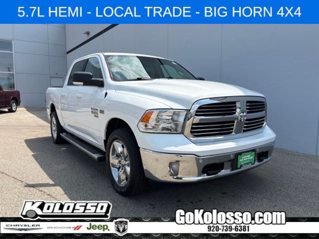 Certified 2019 Ram 1500 Classic Big Horn Truck