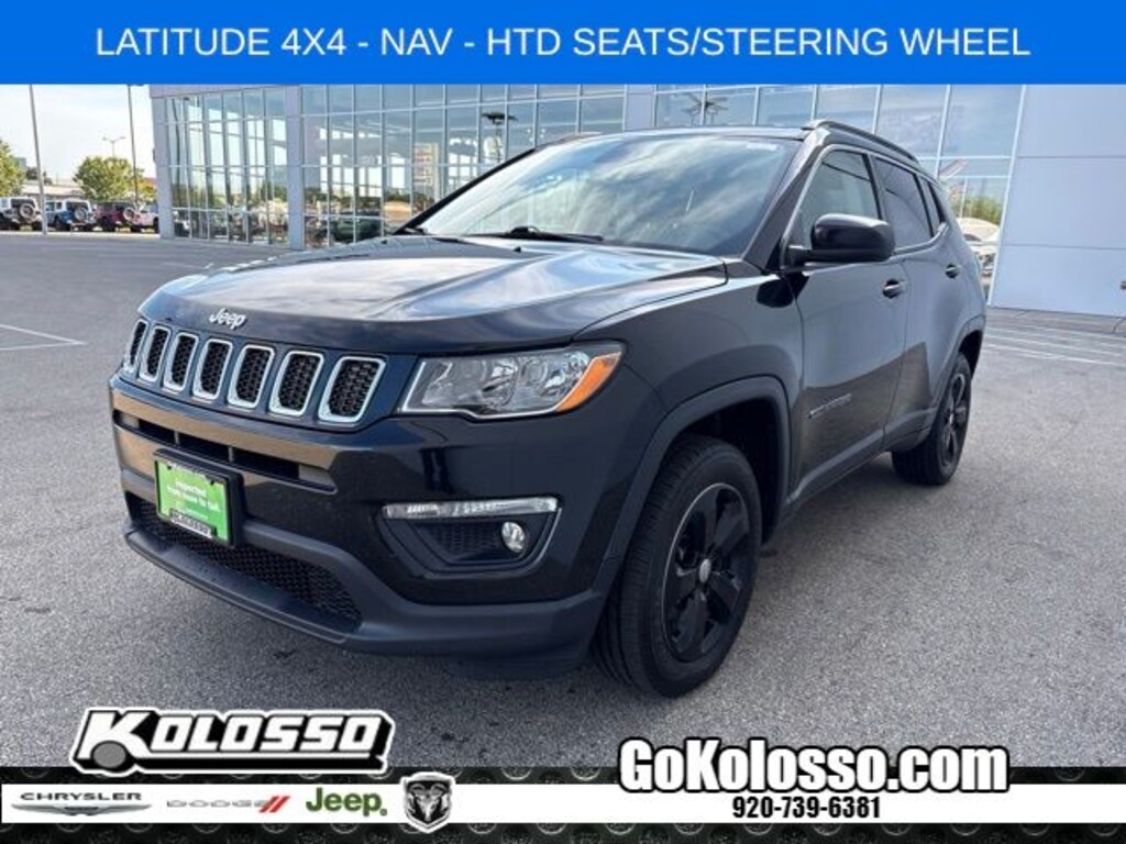 Certified 2019 Jeep Compass Latitude SUV