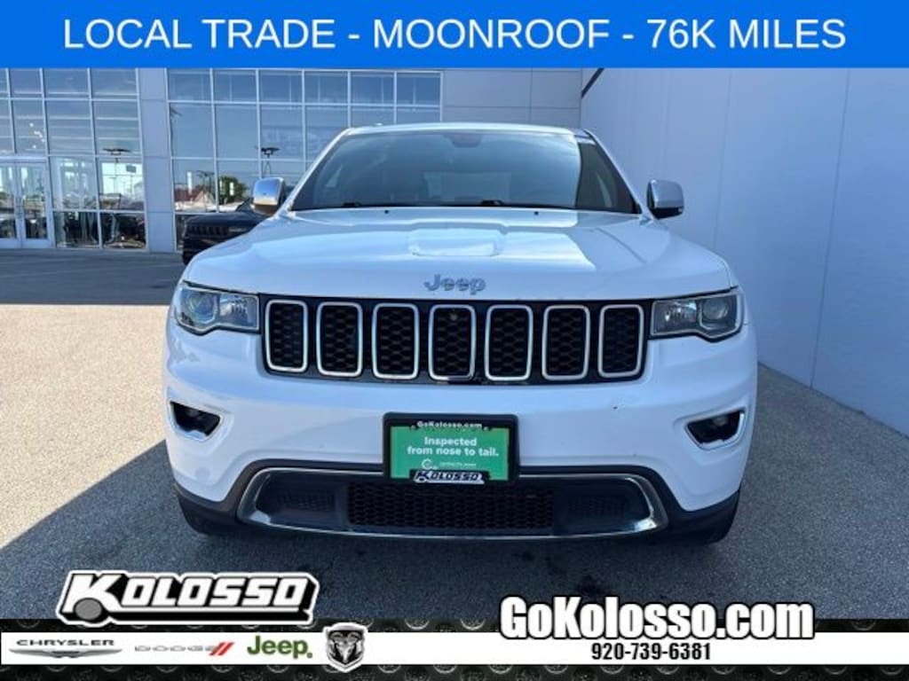 Used 2018 Jeep Grand Cherokee Limited SUV