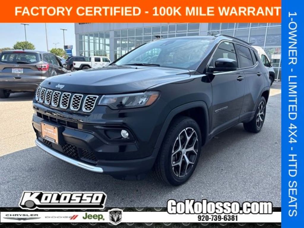 Certified 2024 Jeep Compass Limited SUV