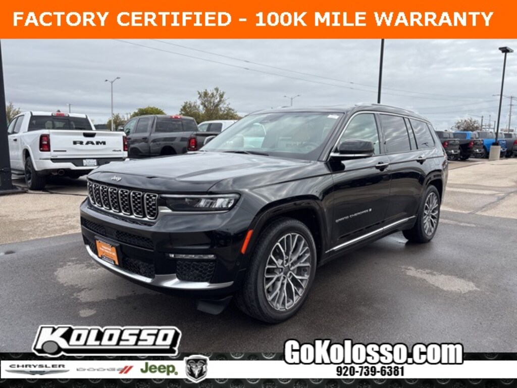 Certified 2023 Jeep Grand Cherokee L V8 Summit Reserve 4x4 SUV