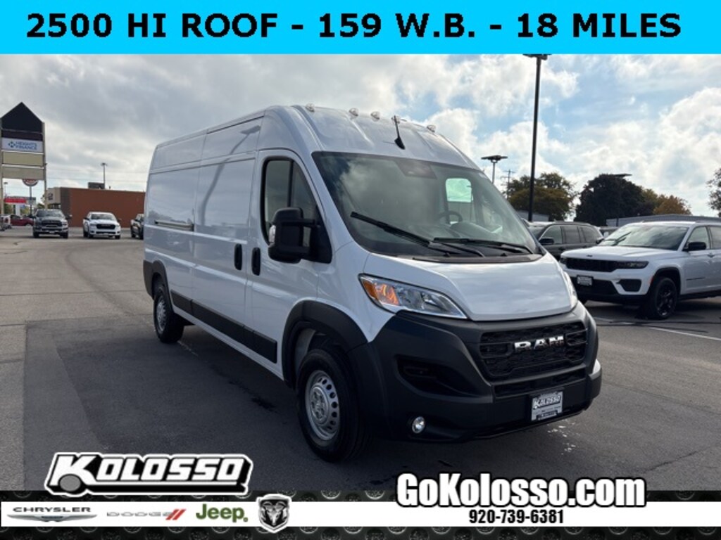 Used 2025 Ram Promaster 2500 High Roof Cargo Van