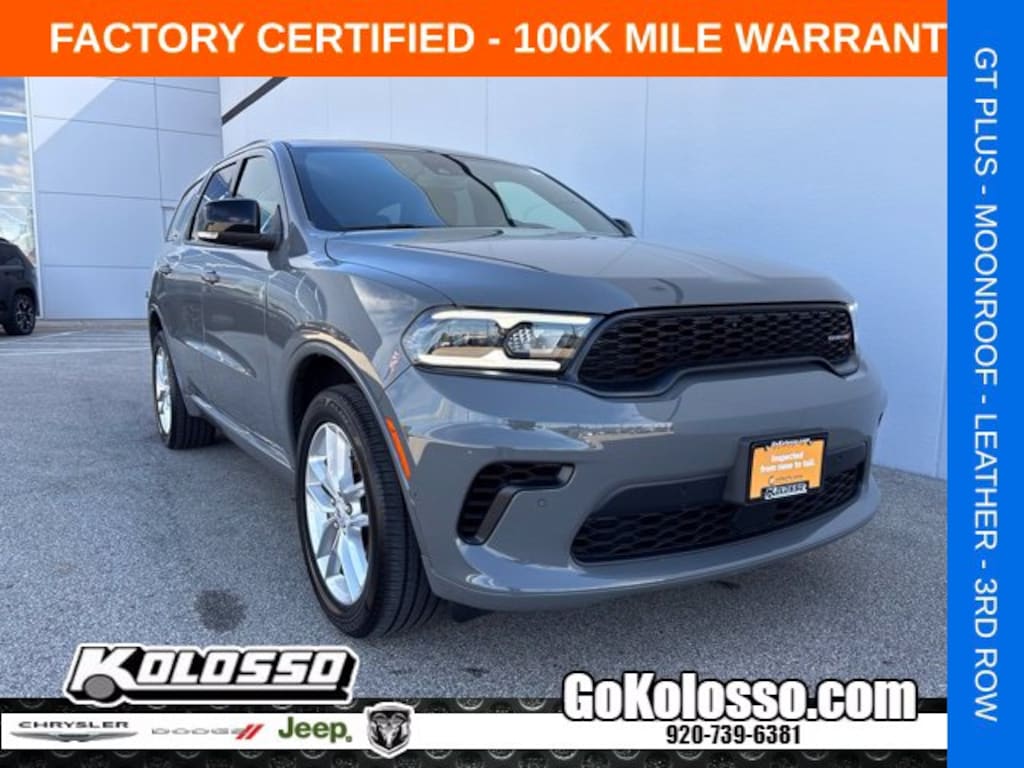 Certified 2025 Dodge Durango GT Plus SUV