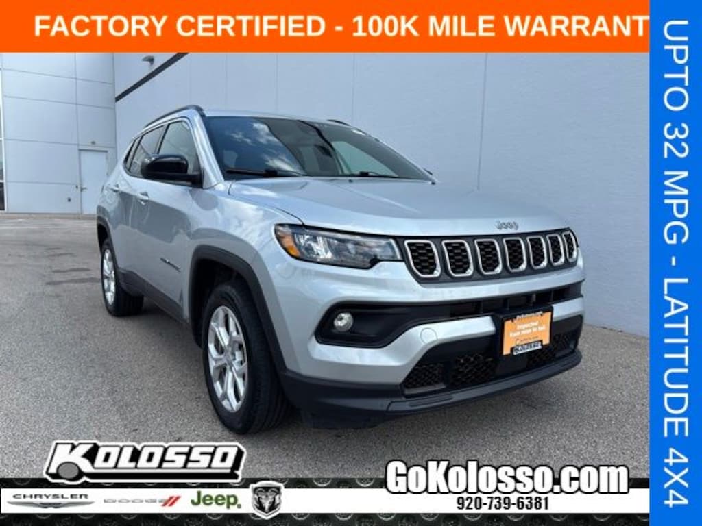 Certified 2024 Jeep Compass Latitude SUV
