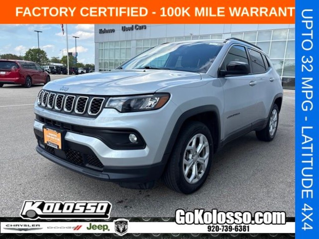 Certified 2024 Jeep Compass Latitude SUV
