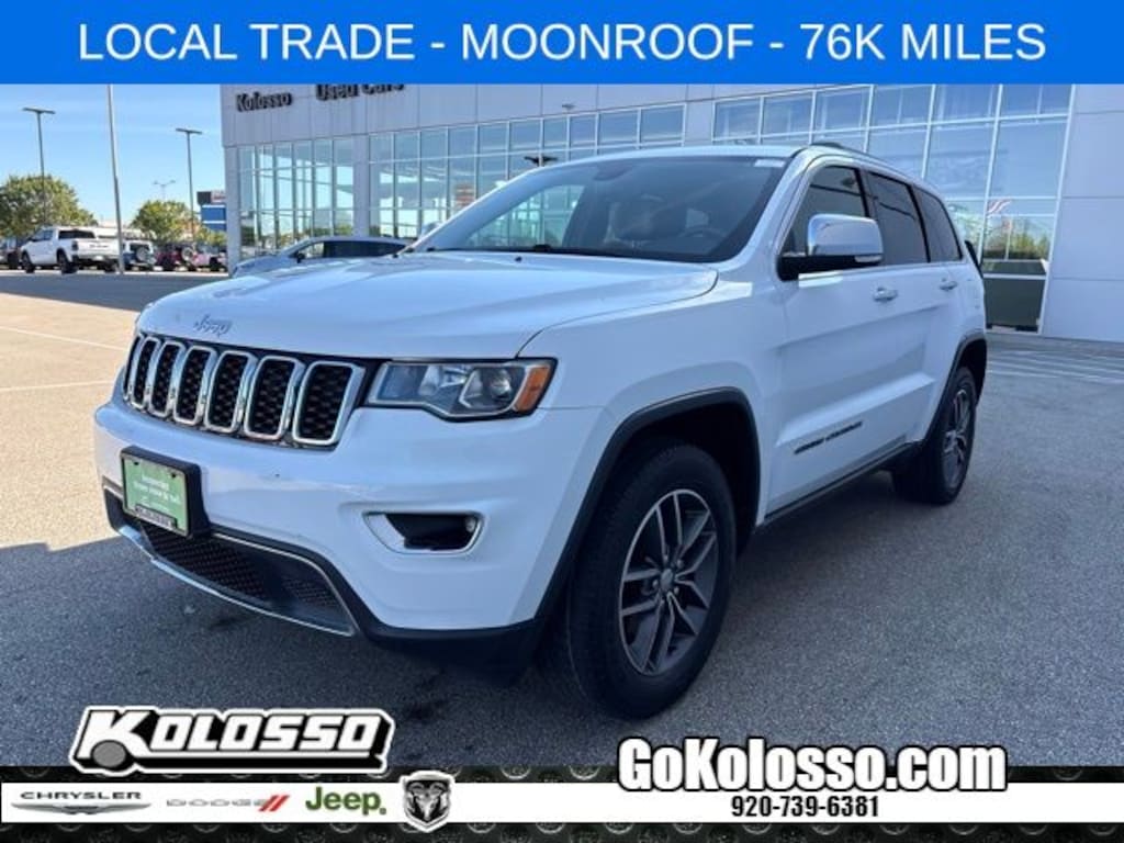 Used 2018 Jeep Grand Cherokee Limited SUV