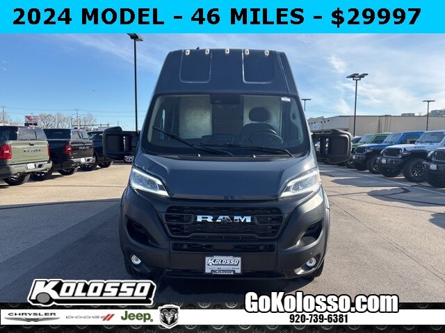 Used 2024 RAM ProMaster Cargo Van Base with VIN 3C6MRWAZ3RE131846 for sale in Appleton, WI