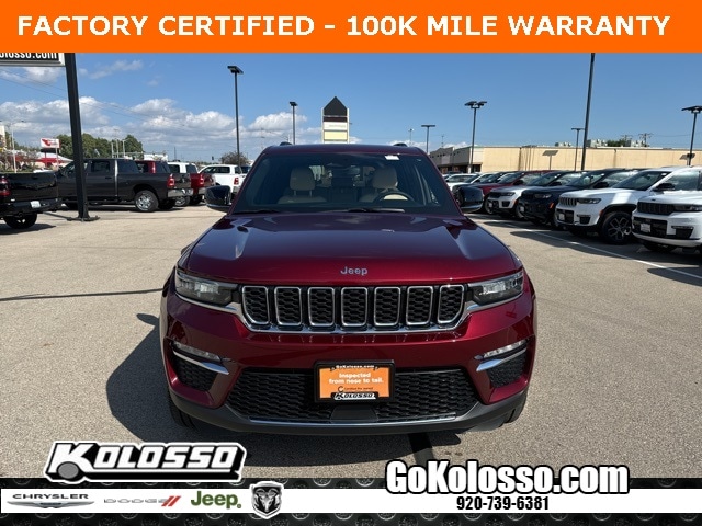 Certified 2023 Jeep Grand Cherokee Limited with VIN 1C4RJHBG5PC651274 for sale in Appleton, WI