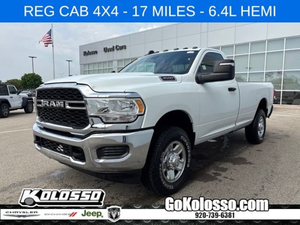 Certified 2024 Ram 3500 Reg Cab 4x4 Long Box Truck