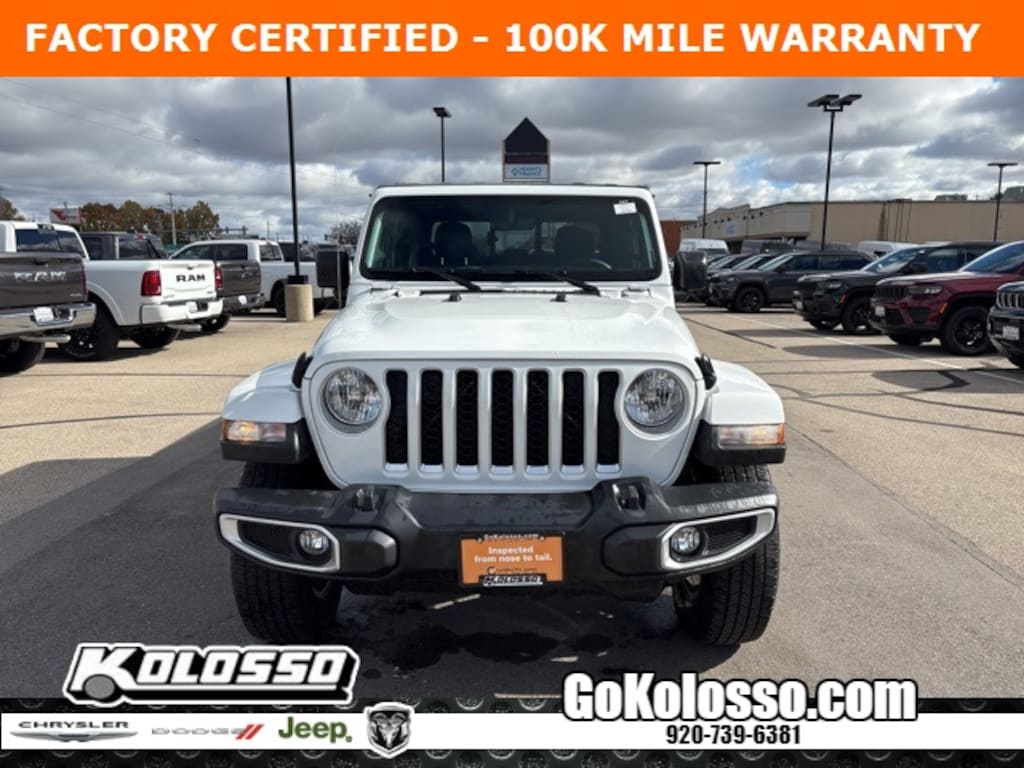 Certified 2023 Jeep Gladiator Overland Truck