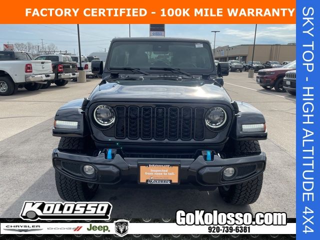 Used 2024 Jeep Wrangler 4xe High Altitude 4XE with VIN 1C4RJXU67RW158504 for sale in Appleton, WI