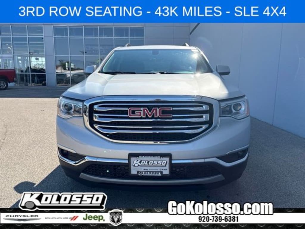 Used 2019 GMC Acadia SLE-2 SUV