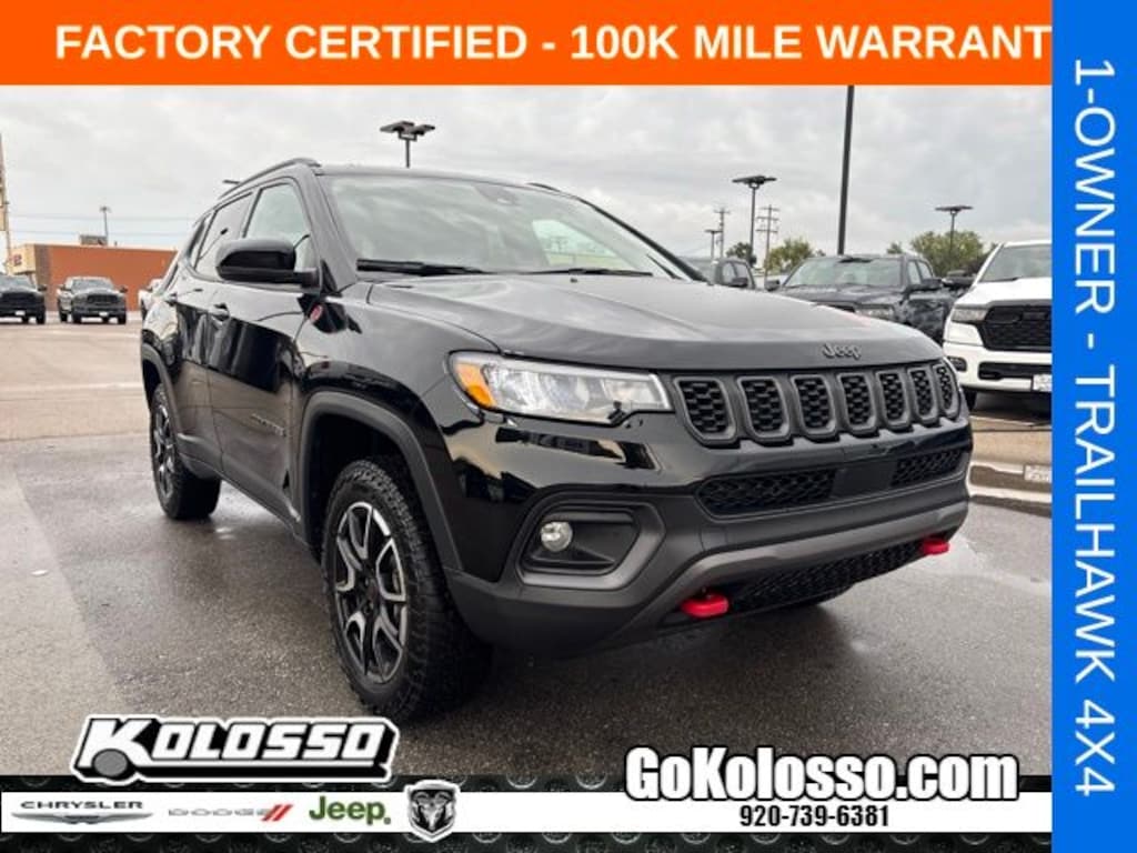 Certified 2025 Jeep Compass Trailhawk SUV
