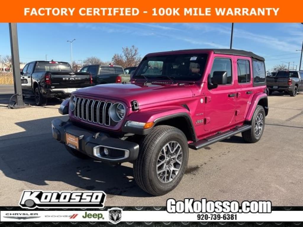 Certified 2024 Jeep Wrangler Sahara SUV