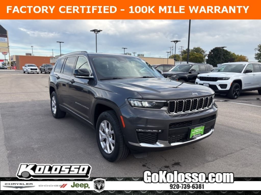 Certified 2021 Jeep Grand Cherokee L Limited SUV