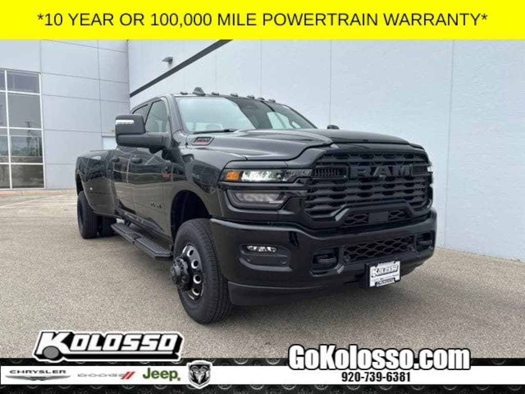 New 2026 Ram 3500 BIG HORN CREW CAB 4X4 8' BOX Pickup