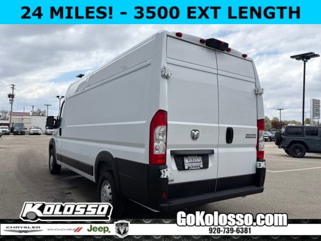 Used 2023 Ram Promaster 3500 High Roof Cargo Van