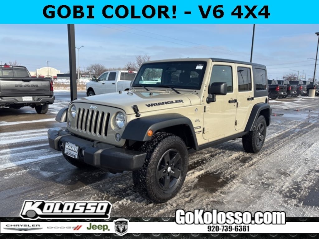 Certified 2018 Jeep Wrangler JK Unlimited Sport SUV