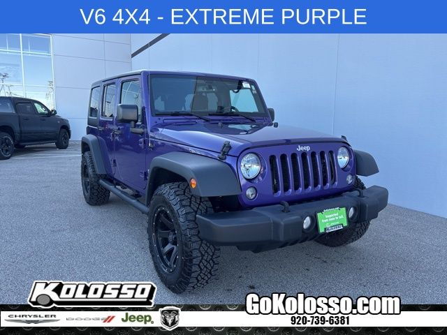 2017 Jeep Wrangler SUV 