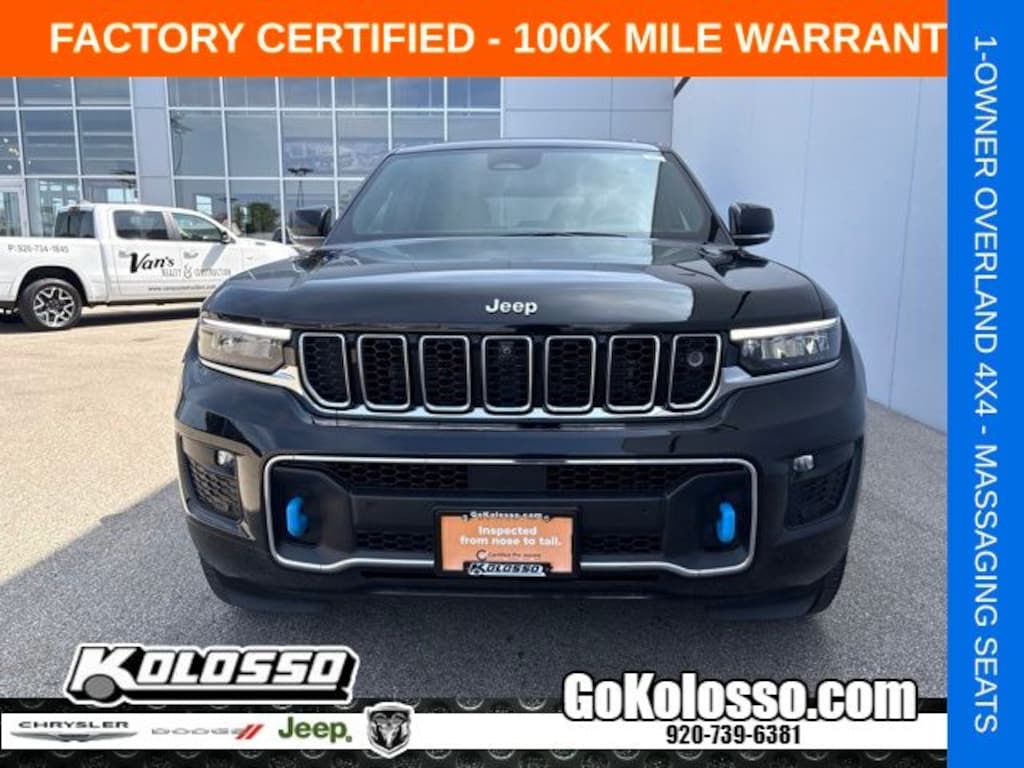 Used 2022 Jeep Grand Cherokee Overland 4xe SUV