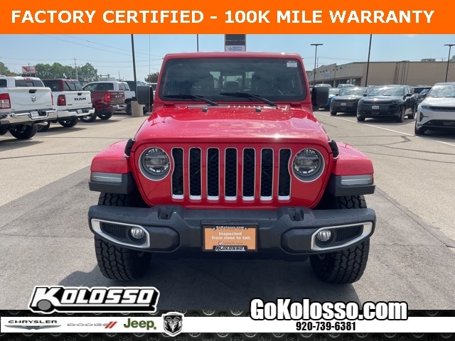 Certified 2020 Jeep Gladiator Overland with VIN 1C6HJTFG6LL124760 for sale in Appleton, WI