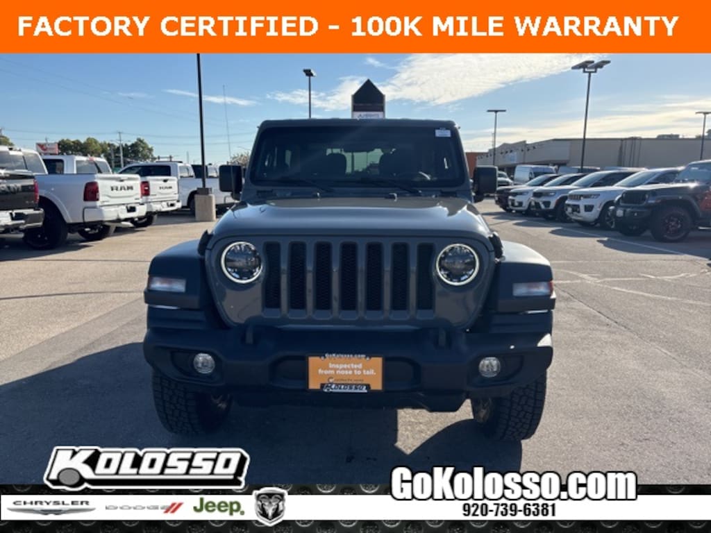 Certified 2023 Jeep Wrangler Sport S SUV