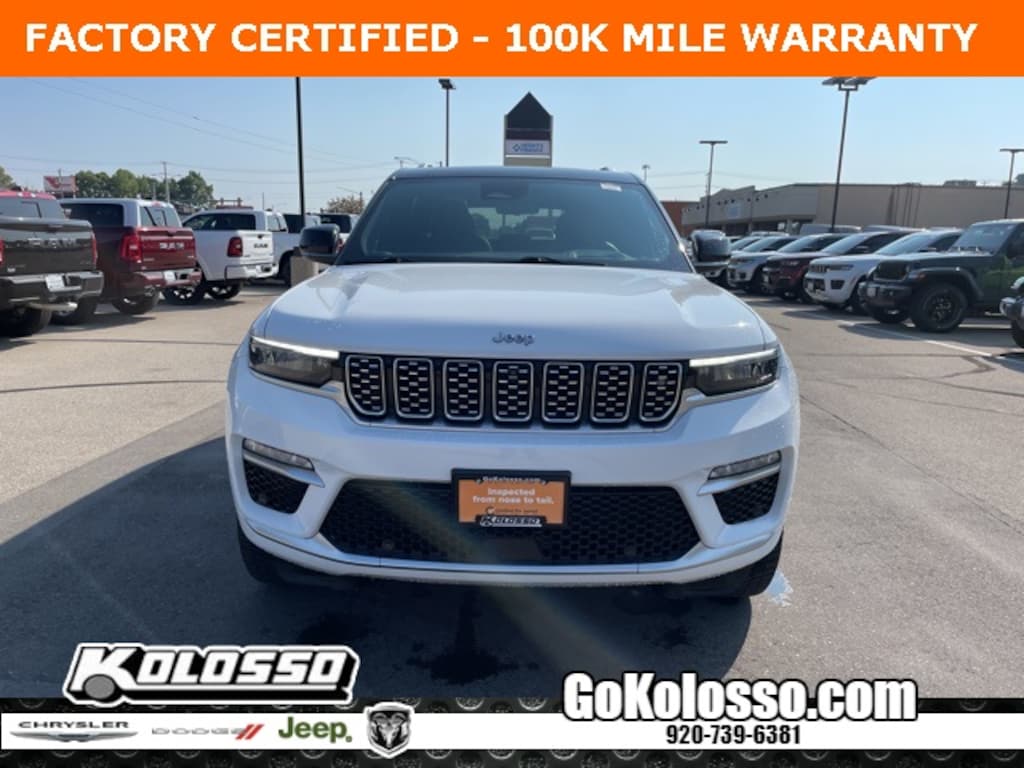 Certified 2022 Jeep Grand Cherokee Summit SUV