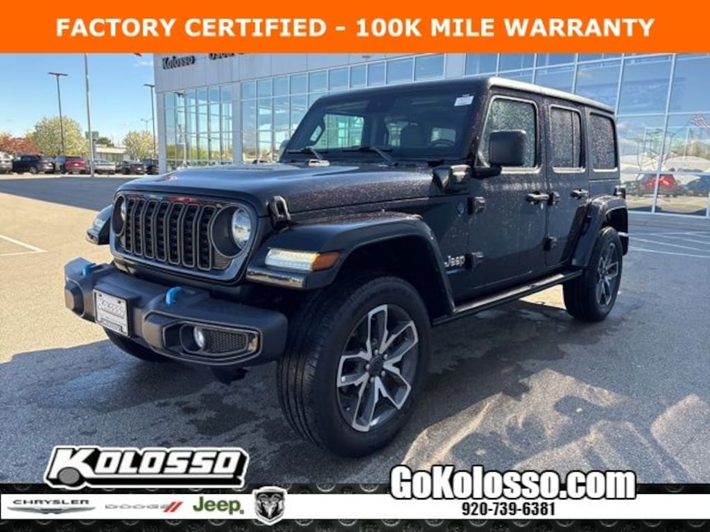 Certified 2024 Jeep Wrangler Sport S 4xe SUV