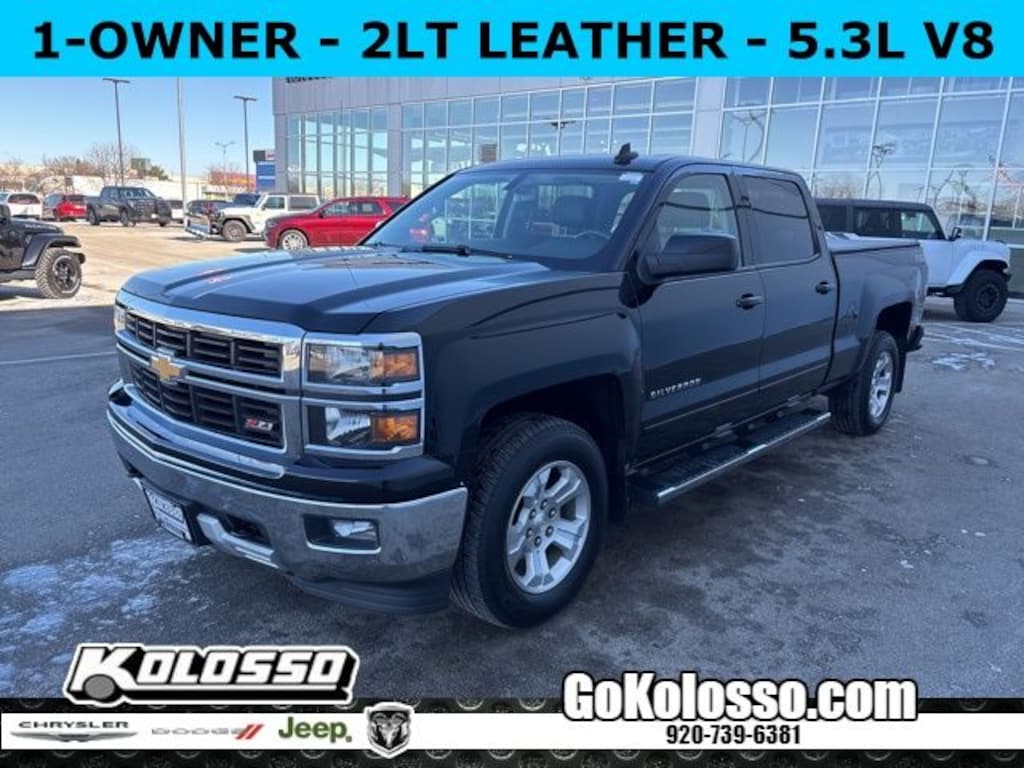 Used 2015 Chevrolet Silverado 1500 LT2 4X4 Crew Truck